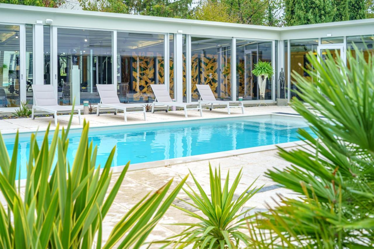 Villa Vittoria B&B - Wellness Terme di Miradolo ภายนอก รูปภาพ